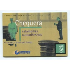 ARGENTINA 1998 GJ 2927E (3) CARNET COMPLETO MINT U$ 200
